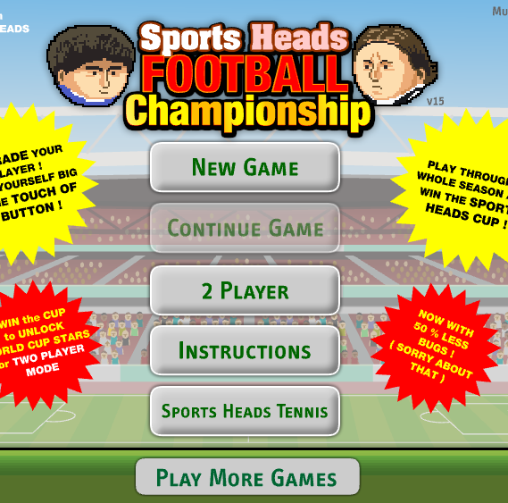 Sports Heads Football